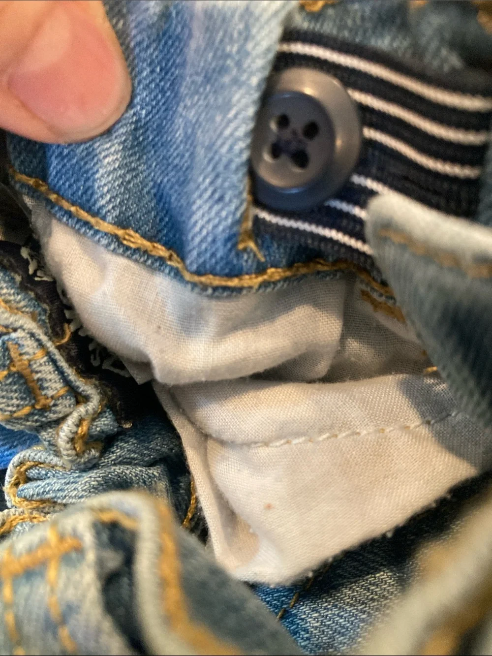 Kids OshKosh blue distressed jeans size 2T